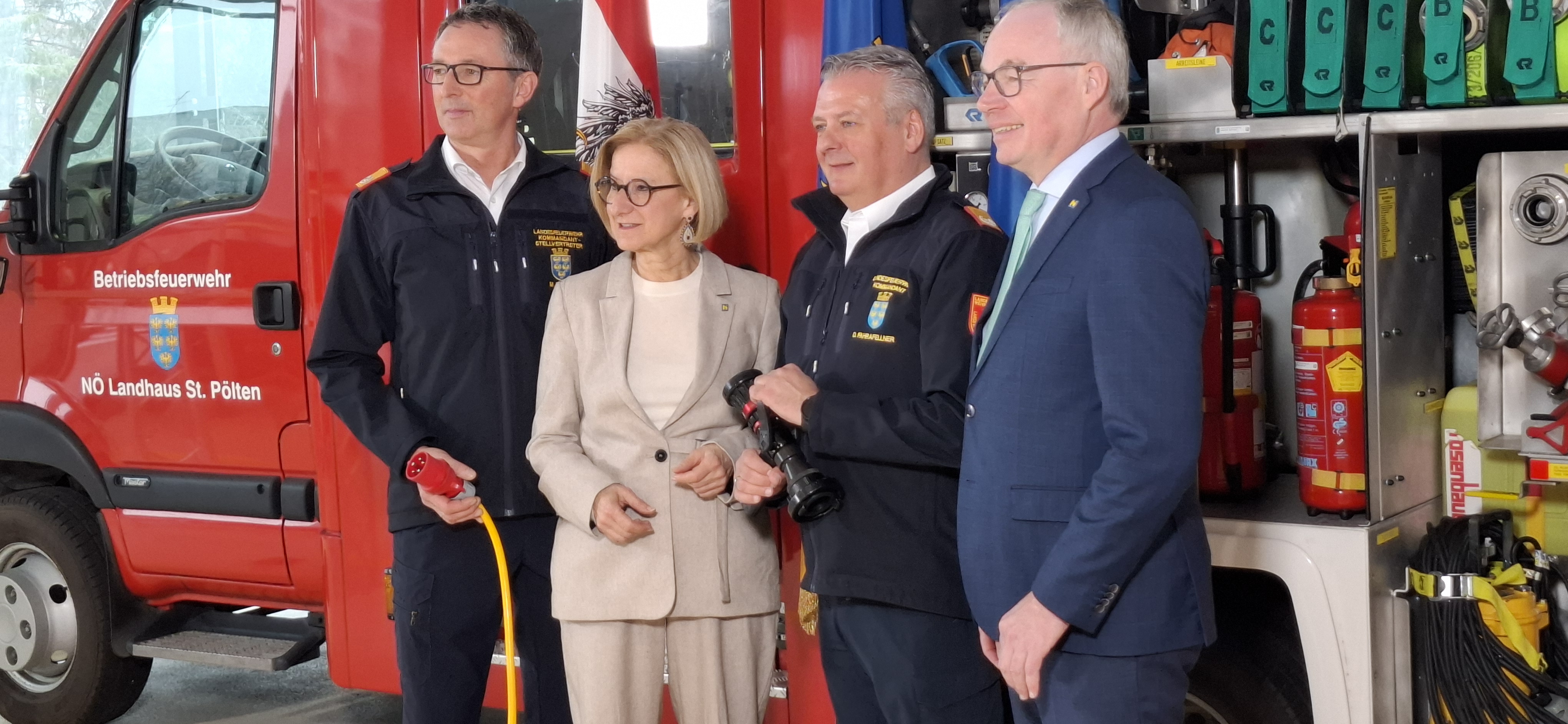 Pressekonferenz des Niederösterreichischen Landesfeuerwehrverbandes